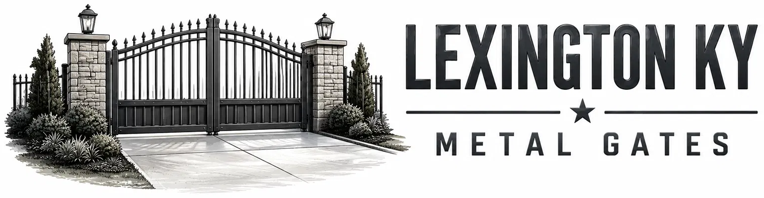 Lexington KY Metal Gates logo